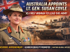 Australia appointed Lt. Gen. Susan Coyle as the first woman to lead its Army.