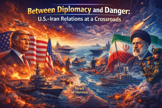 Between Diplomacy and Danger: U.S.–Iran Relations at a Crossroads