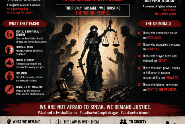 Justice for Women After Marriage: Silence Should Never Be a Woman’s Destiny