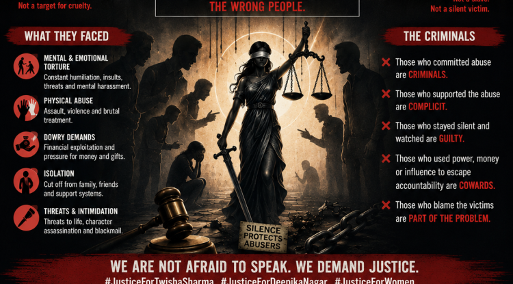 Justice for Women After Marriage: Silence Should Never Be a Woman’s Destiny