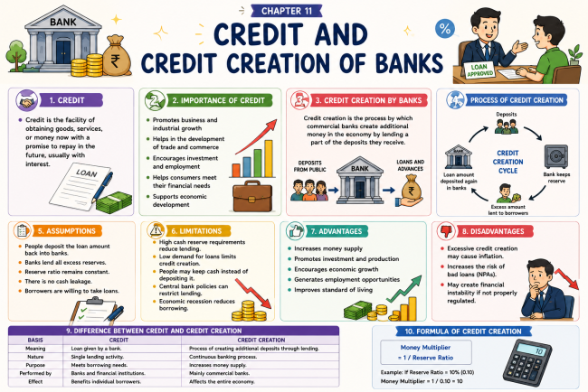 Credit and Credit Creation of Bank