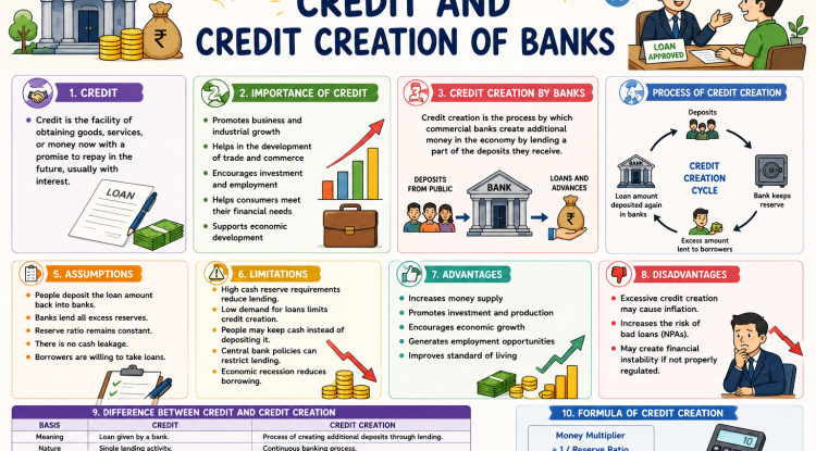 Credit and Credit Creation of Bank