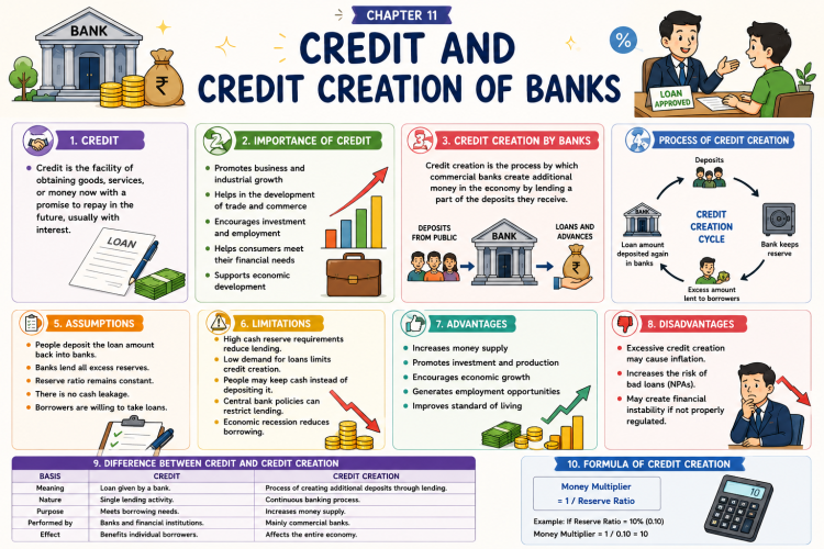 Credit and Credit Creation of Bank